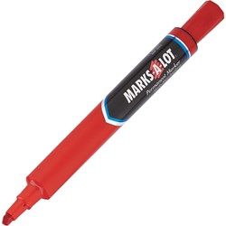 Show details for Red Marks-A-Lot Permanent Ink Marker - Regular Picture of Red Marks-A-Lot Permanent Ink Marker - Regular