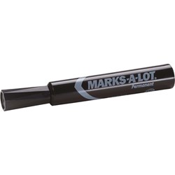 Show details for Black Marks-A-Lot Permanent Ink Marker - Regular Picture of Black Marks-A-Lot Permanent Ink Marker - Regular