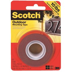 Show details for 3M Scotch Double-Sided Outdoor Mounting Tape Picture of 3M Scotch Double-Sided Outdoor Mounting Tape