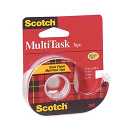 Show details for 3M Scotch MultiTask Transparent Tape Picture of 3M Scotch MultiTask Transparent Tape