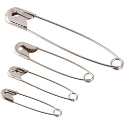 Show details for Smart Savers Assorted Size Safety Pins Picture of Smart Savers Assorted Size Safety Pins