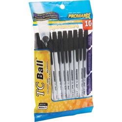 Show details for ProMarx TC Ball Stick Pen - Black Picture of ProMarx TC Ball Stick Pen - Black