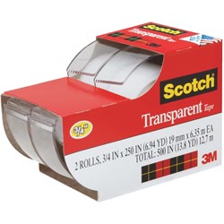 Show details for 3M Scotch Transparent Tape Picture of 3M Scotch Transparent Tape