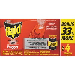 Show details for Raid Concentrated Deep Reach Indoor Insect Fogger Picture of Raid Concentrated Deep Reach Indoor Insect Fogger