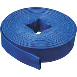 Show details for Blue Discharge Hose Picture of Blue Discharge Hose