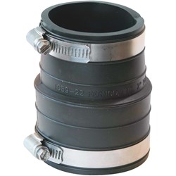 Show details for Fernco Flexible Rubber Coupling - 3" Picture of Fernco Flexible Rubber Coupling - 3"