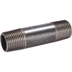 Show details for Southland Anvil Black Iron Pipe Nipple - 1/2" x 6" Picture of Southland Anvil Black Iron Pipe Nipple - 1/2" x 6"