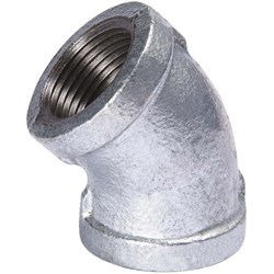 Show details for Southland 45 Degree Galvanized Elbow - 1/4" Picture of Southland 45 Degree Galvanized Elbow - 1/4"