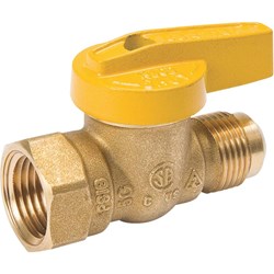 Show details for Flare X Female Gas Ball Valve - 1/2" Flare X 1/2" FIP Picture of Flare X Female Gas Ball Valve - 1/2" Flare X 1/2" FIP