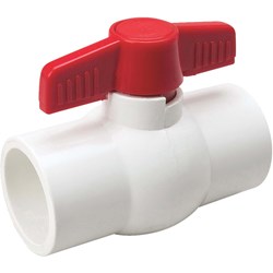Show details for ProLine Solvent Weld PVC Schedule 40 Ball Valve - 1-1/2" S X 1-1/2" S Picture of ProLine Solvent Weld PVC Schedule 40 Ball Valve - 1-1/2" S X 1-1/2" S