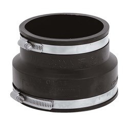 Show details for Fernco Reducing Flexible Coupling - 4" x 4" Picture of Fernco Reducing Flexible Coupling - 4" x 4"