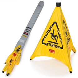 Show details for Sign “Wet Floor” Pop-Up Rubbermaid – 30”  Picture of Sign “Wet Floor” Pop-Up Rubbermaid – 30”