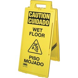 Show details for Impact Wet Floor Sign Picture of Impact Wet Floor Sign