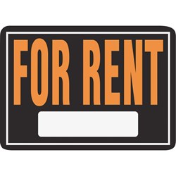 Show details for Hy-Ko For Rent Sign Picture of Hy-Ko For Rent Sign