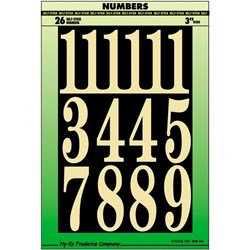 Show details for Hy-Ko Polyester Numbers Picture of Hy-Ko Polyester Numbers