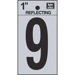 Show details for Hy-Ko 1 In. Reflective Numbers Picture of Hy-Ko 1 In. Reflective Numbers