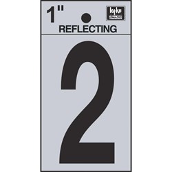 Show details for Hy-Ko 1 In. Reflective Numbers Picture of Hy-Ko 1 In. Reflective Numbers