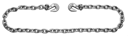 Show details for Chain Steel w/ Hook Clevis Domestic Cooper Campbell - 5/16"x20' Picture of Chain Steel w/ Hook Clevis Domestic Cooper Campbell - 5/16"x20'