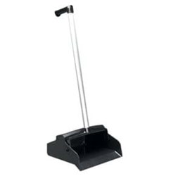 Show details for Dust Pan Plastic w/ Handle - Small Picture of Dust Pan Plastic w/ Handle - Small