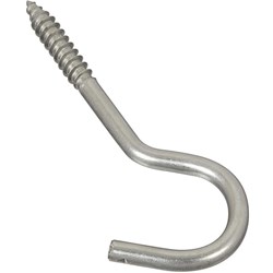 Show details for National Stainless Steel Screw Hook - 4-1/4" Picture of National Stainless Steel Screw Hook - 4-1/4"