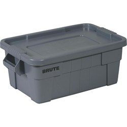 Show details for Rubbermaid Commercial Brute Storage Tote with Lid - 14 Gal Picture of Rubbermaid Commercial Brute Storage Tote with Lid - 14 Gal