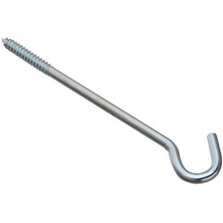 Show details for National Steel Screw Hook - 10" Picture of National Steel Screw Hook - 10"