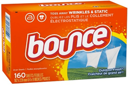 Show details for Bounce Dryer Sheet Picture of Bounce Dryer Sheet