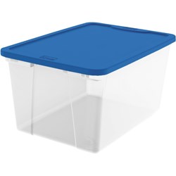 Show details for Homz Clear Storage Tote - 64qt Picture of Homz Clear Storage Tote - 64qt