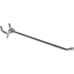 Show details for Ball Tip End Straight Pegboard Hook Picture of Ball Tip End Straight Pegboard Hook