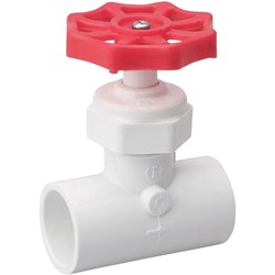 Show details for PVC Globe Valve - 1/2" S X 1/2" S Picture of PVC Globe Valve - 1/2" S X 1/2" S