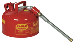 Show details for Safety Can Type II w/ Spout Eagle – 2gal.  Picture of Safety Can Type II w/ Spout Eagle – 2gal.