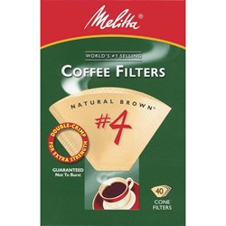 Show details for Melitta #4 Cone Coffee Filter Picture of Melitta #4 Cone Coffee Filter