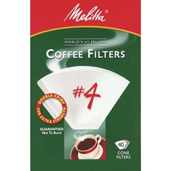 Show details for Melitta #4 Cone Coffee Filter Picture of Melitta #4 Cone Coffee Filter