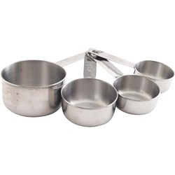 Show details for Norpro 4-Piece Measuring Cup Set Picture of Norpro 4-Piece Measuring Cup Set
