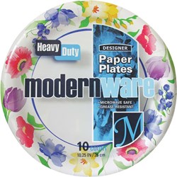 Show details for Modern Ware 10-1/4" Paper Plate Picture of Modern Ware 10-1/4" Paper Plate