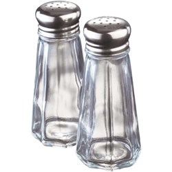 Show details for Gemco Glass Salt & Pepper Shaker Set Picture of Gemco Glass Salt & Pepper Shaker Set
