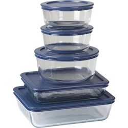 Show details for Pyrex 10-Piece Storage Bakeware Set Picture of Pyrex 10-Piece Storage Bakeware Set
