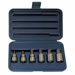Show details for Socket Hex Set Drive 1/2" Metric Wright – 6pc. Picture of Socket Hex Set Drive 1/2" Metric Wright – 6pc.
