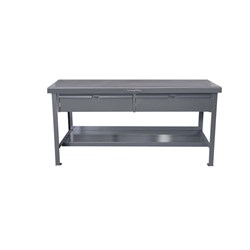 Show details for Industrial Shop Table - 48"x30"x34" Picture of Industrial Shop Table - 48"x30"x34"