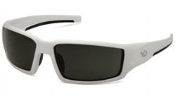 Show details for Safety Glasses Pyramex Pagosa Lens Gray Frame White Anti-Fog Picture of Safety Glasses Pyramex Pagosa Lens Gray Frame White Anti-Fog
