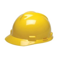 Show details for Hard Hat Cap w/ One-Touch Suspension – Yellow Picture of Hard Hat Cap w/ One-Touch Suspension – Yellow