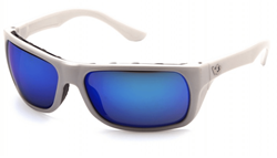 Show details for Safety Glasses Pyramex Vallejo Lens Blue Frame White Anti-Fog Picture of Safety Glasses Pyramex Vallejo Lens Blue Frame White Anti-Fog