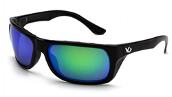 Show details for Safety Glasses Pyramex Vallejo Lens Green Frame Black Anti-Fog Polarized Picture of Safety Glasses Pyramex Vallejo Lens Green Frame Black Anti-Fog Polarized
