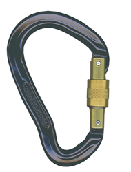 Show details for Aluminum Carabiner 1" Gate Opening - Auto Locking Picture of Aluminum Carabiner 1" Gate Opening - Auto Locking