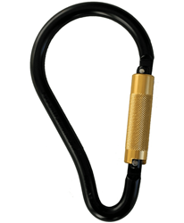 Show details for Carabiner Aluminum, Auto-Locking - 2.1” Gate Opening Picture of Carabiner Aluminum, Auto-Locking - 2.1” Gate Opening