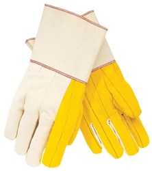 Show details for Glove Welding Cotton Chore Yellow Picture of Glove Welding Cotton Chore Yellow