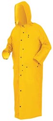 Show details for Raincoat w/ Hood 60” Yellow – L Picture of Raincoat w/ Hood 60” Yellow – L