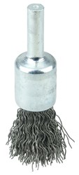 Show details for 1/2" Crimped Wire End Brush, .014" Steel Fill Picture of 1/2" Crimped Wire End Brush, .014" Steel Fill