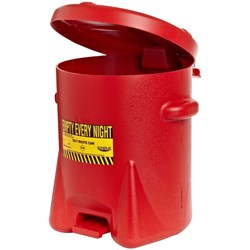 Show details for Oily Waste Can Poly Eagle – 14gal.  Picture of Oily Waste Can Poly Eagle – 14gal.