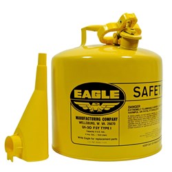 Show details for Safety Can Type I Diesel w/ Funnel Eagle – 5gal.  Picture of Safety Can Type I Diesel w/ Funnel Eagle – 5gal.